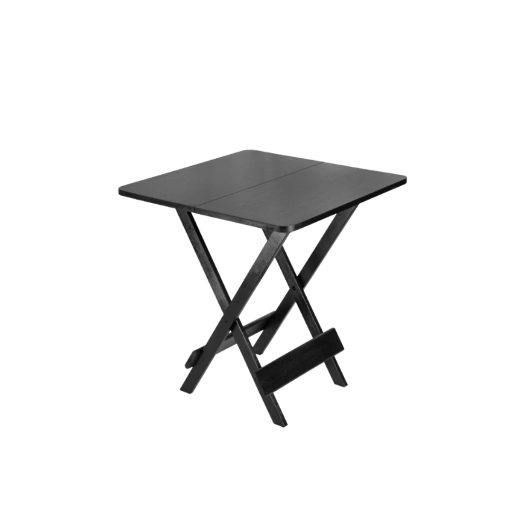 Mesa Dobrável 70x70 Madeira Restaurante Bar em Oferta na Shopee