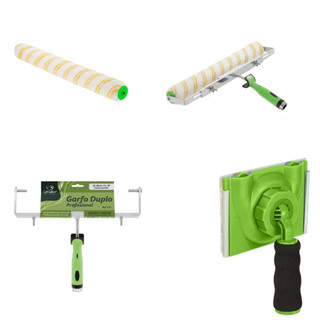 Variedades (CONDOR) - Rolo 46cm /Garfo Duplo 34-46cm /Pad recorte com cabo/Extensor/Bandeja Prof