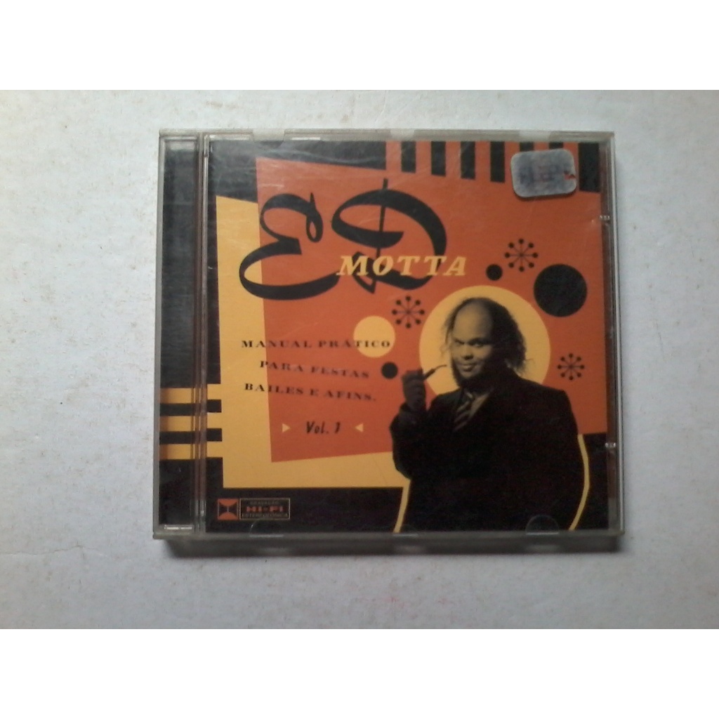 cd Ed Motta - Manual Prático para Festas Bailes e Afins Vol. 1