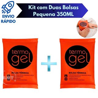 Kit 2 Bolsas Térmicas Termo Gel Pequenas 350ML Para Compressa Fria Ou Quente em Oferta na Shopee
