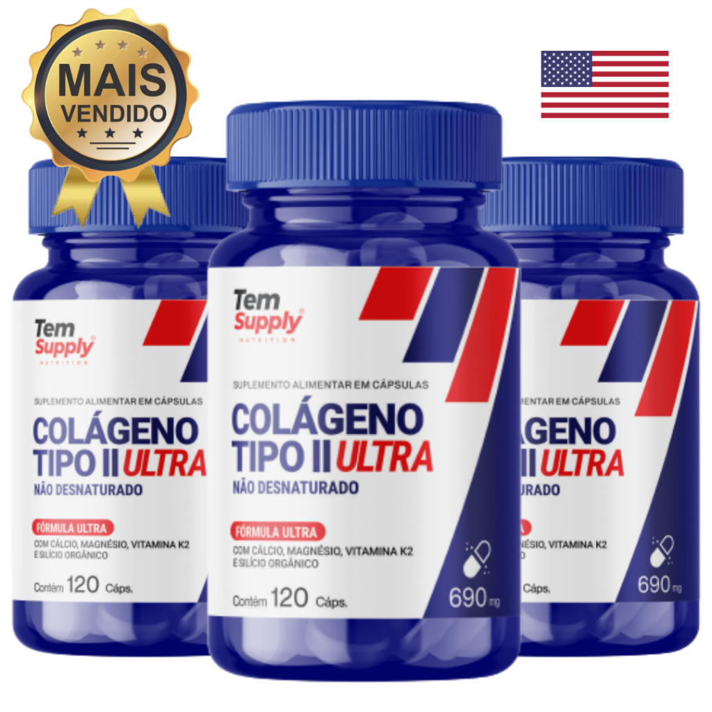 Promoção Colágeno Tipo UC 2 Fórmula Ultra 120 Cáps 690mg