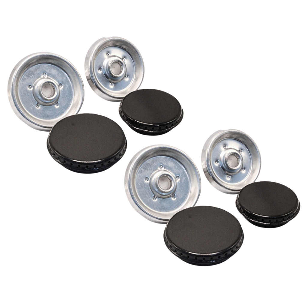 Kit 4 Bocas Fogão Esmaltec 2g 2p Bali