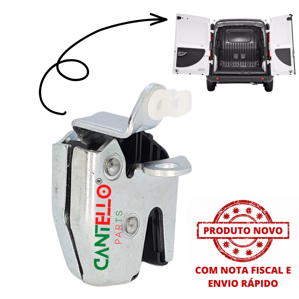 Fechadura Superior Esquerda Porta Bau Fiat Doblo 2002 A 2016
