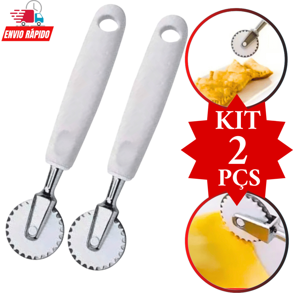 Cortador de Pastel Carretilha Inox