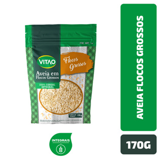 Aveia Flocos Grossos Vitao 170 g em Oferta na Shopee