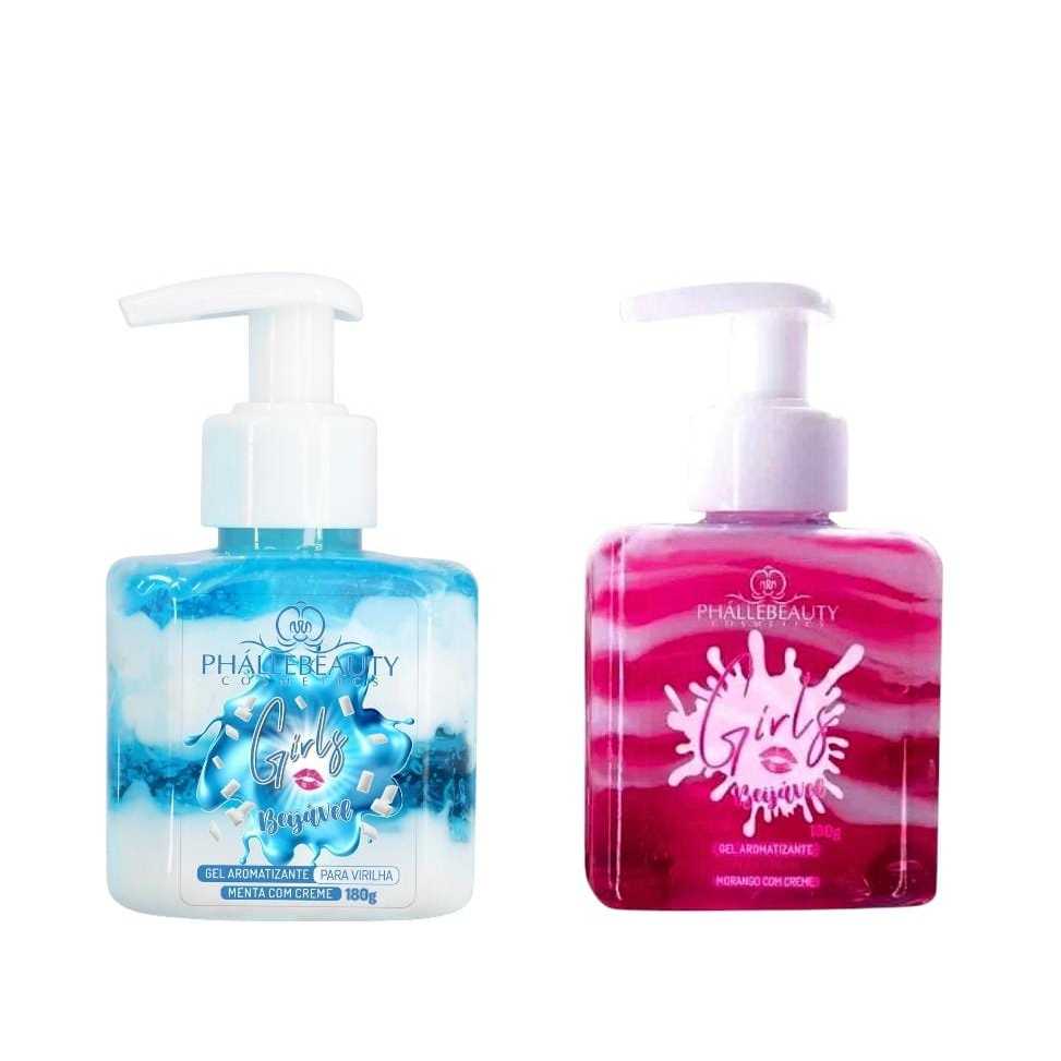 Kit com 2 Gel Hot Girls Aromatizante para Virilha Girls Beijável PhálleBeauty em Oferta na Shopee