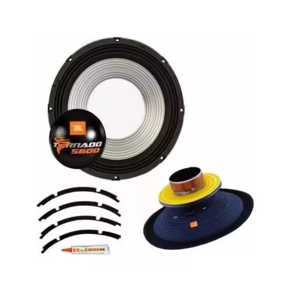 Kit Reparo Tornado 5600 15 Pol JBL Selenium Original 15SWT5600 em Oferta na Shopee