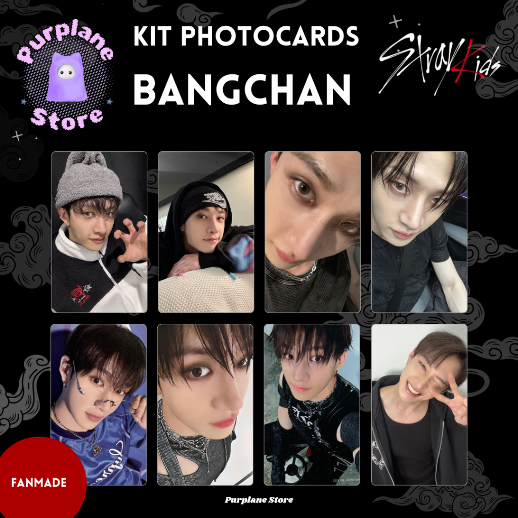 Bangchan Selca Photocards Fanmade Kpop Stray Kids