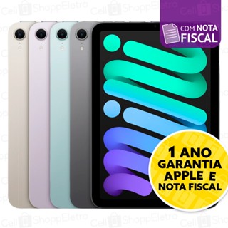 Apple iPad Mini 7 A17 Pro Tela 8,3 polegadas Wi-fi 128GB Original Novo Lacrado Garantia Apple 1 Ano em Oferta na Shopee