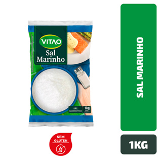 Sal Marinho Vitao Alimentos 1Kg em Oferta na Shopee