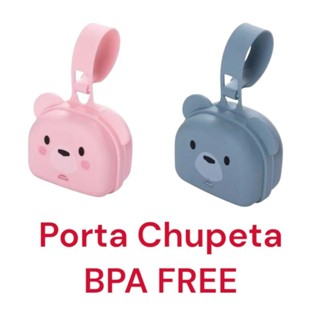 Porta Chupeta Com Alça Lúdico Bear Plasutil Menina e Menino em Oferta na Shopee