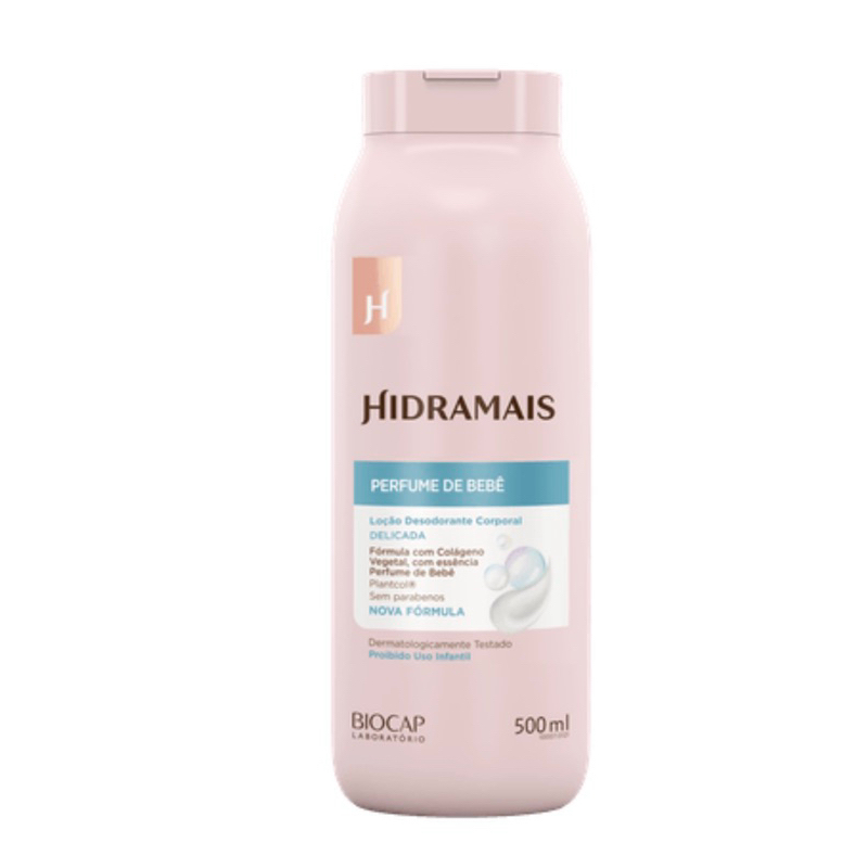 Hidratante Corporal Perfume de Bebê 500ml Hidramais em Oferta na Shopee