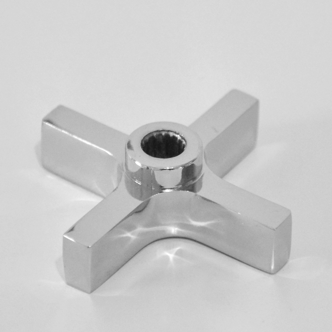 Volante de Metal C65 Modelo Cruzeta  para Torneira em Oferta na Shopee