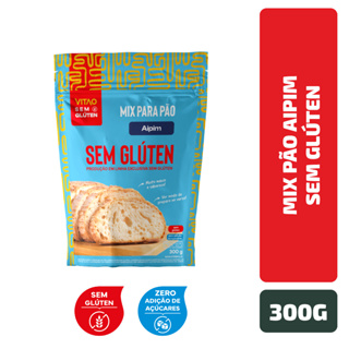Mix Pão Aipim Sem Glúten 300 g em Oferta na Shopee