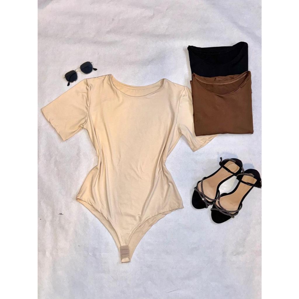 Body Feminino Plus Size Manga Curta com Fecho Suplex Romantic – Conforto e Estilo para Qualquer Ocasião em Oferta na Shopee