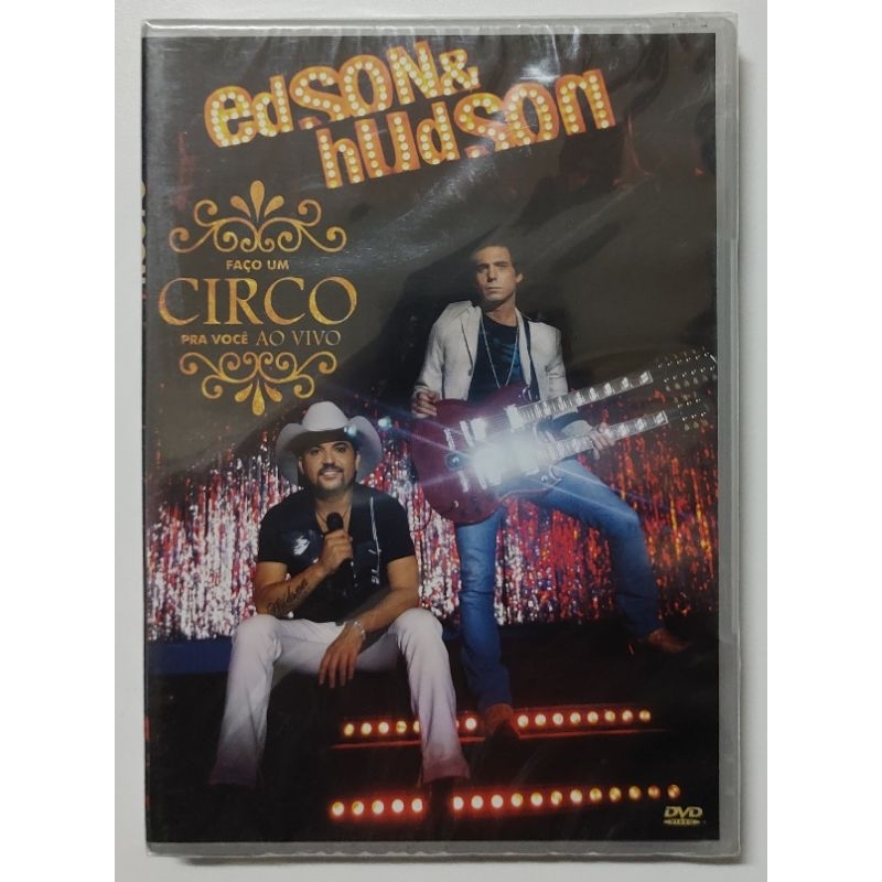 DVD - EDSON & HUDSON - ( FAÇO UM CIRCO PRA VOCÊ ) - AO VIVO