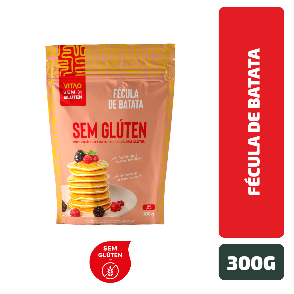 Fécula De Batata Sem Glúten 300G - Food & Beverages
