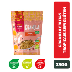 Granola Frutas Tropicais Sem Glúten 250 g
