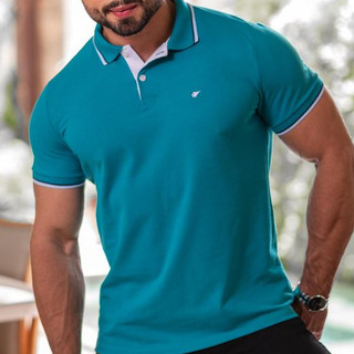 Camisa Gola Polo Masculina ORIGINAL Várias Cores Camiseta Blusa Masculina Qualidade Premi…