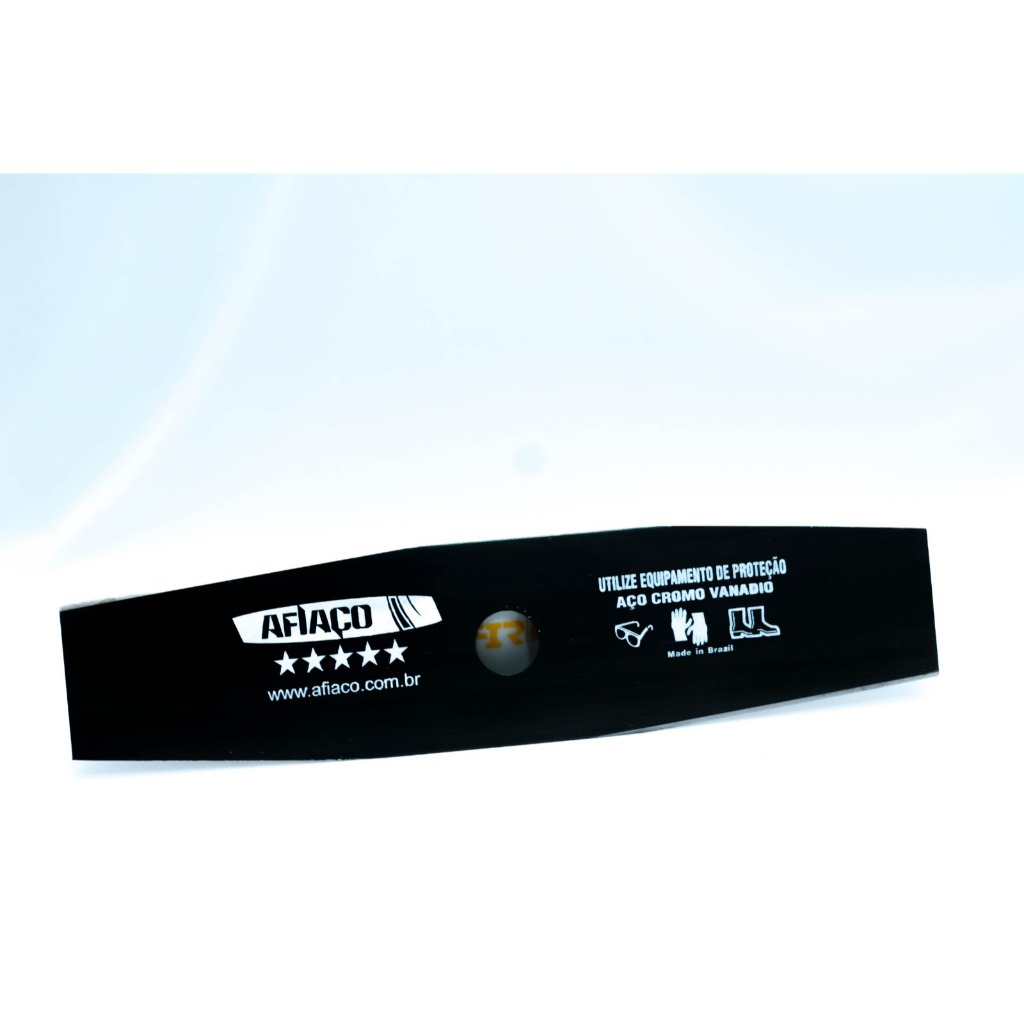Lâmina Roçadeira Afiaço 350 x 0,82 x 1,75 mm Furo de 20 mm (2 PONTAS)