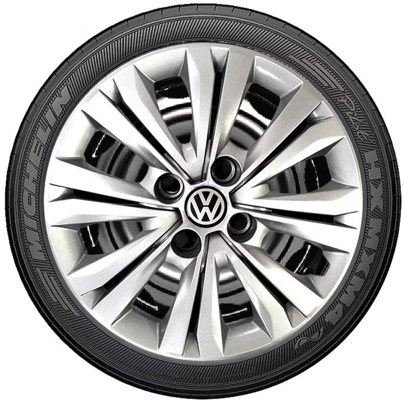 Jogo Calota Volkswagen Aro 15 Voyage Saveiro Gol G3 G4 G5 G6 G7 em Oferta na Shopee