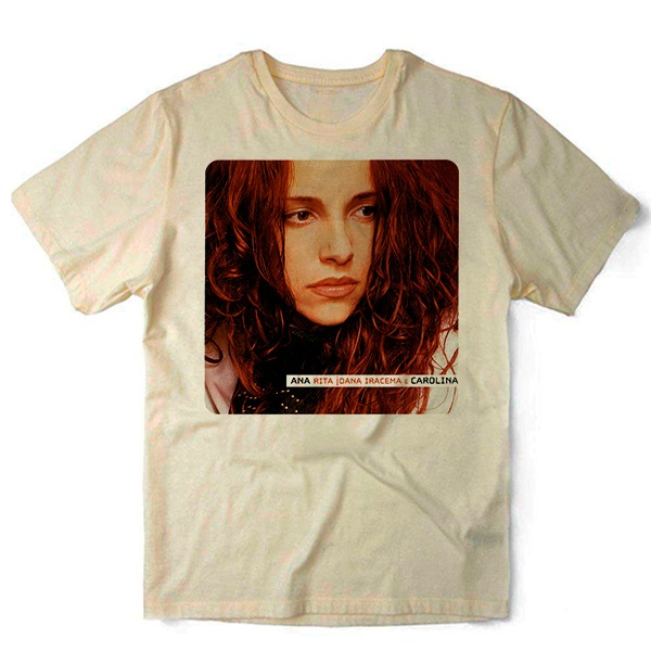Camiseta Algodao Ana Carolina MPB Musica Brasileira Unissex