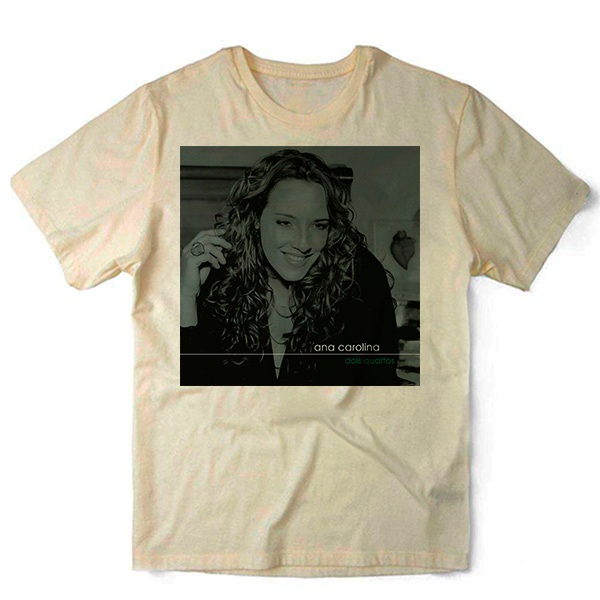 Camiseta Algodao Ana Carolina MPB Musica Nacional Unissex