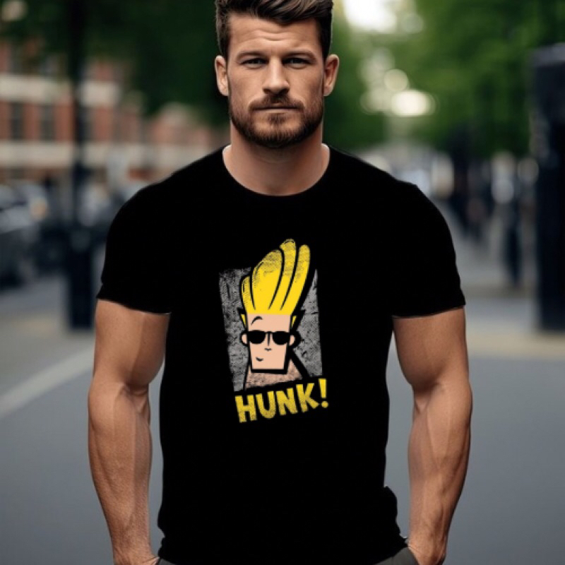 Camiseta Camisa Unissex Jhonny Bravo Estampado blusa streetwaer Algodao macio e confortável Premium style