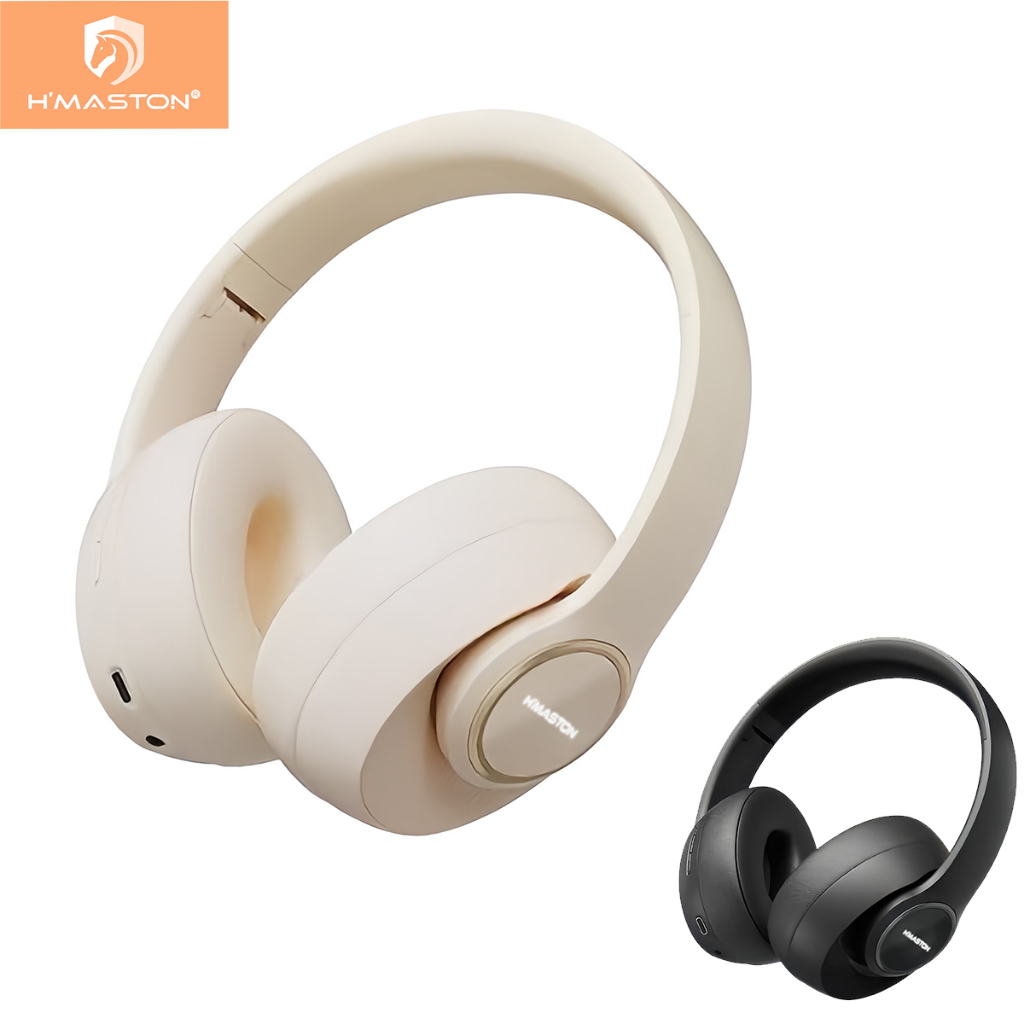H'maston SN33 Headset Fone De Ouvido Bluetooth 5.4 Sem Fio Fone Com Microfone ENC