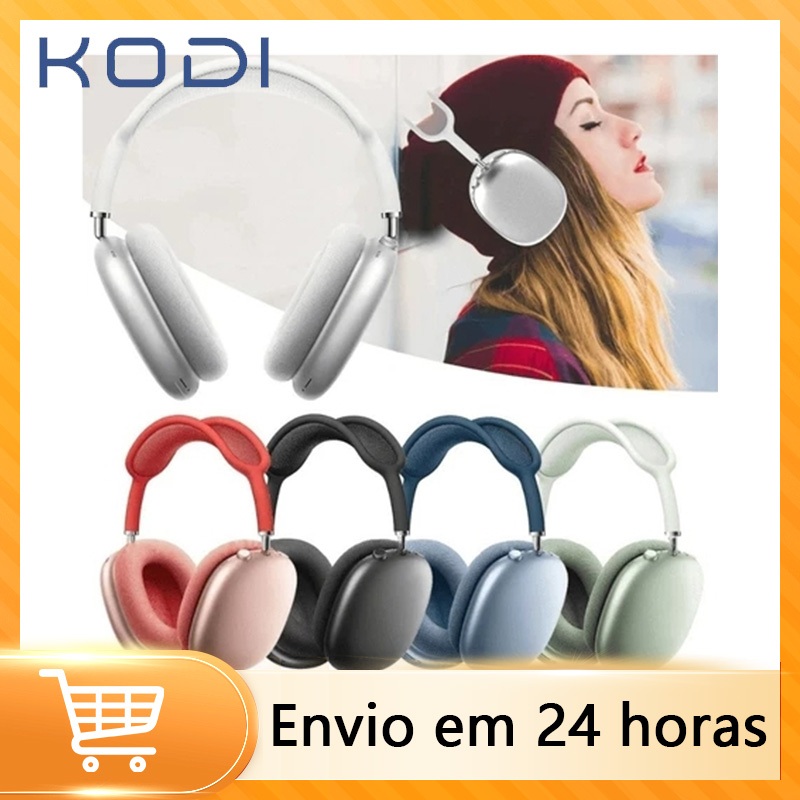 P9 Air Bluetooth Music Fone De Ouvido Estéreo Sem Fio Com Microfone-W8