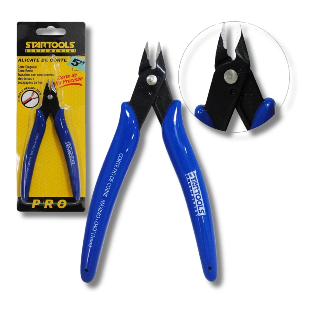 Alicate De Corte Rente E Corte Diagonal 5 Polegadas em Oferta na Shopee