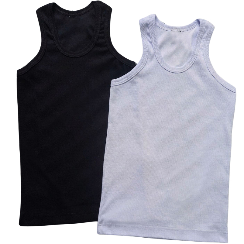Kit 2 Regata Canelada Masculina Americana Camiseta Básica Modelo Americano Camisa Academia