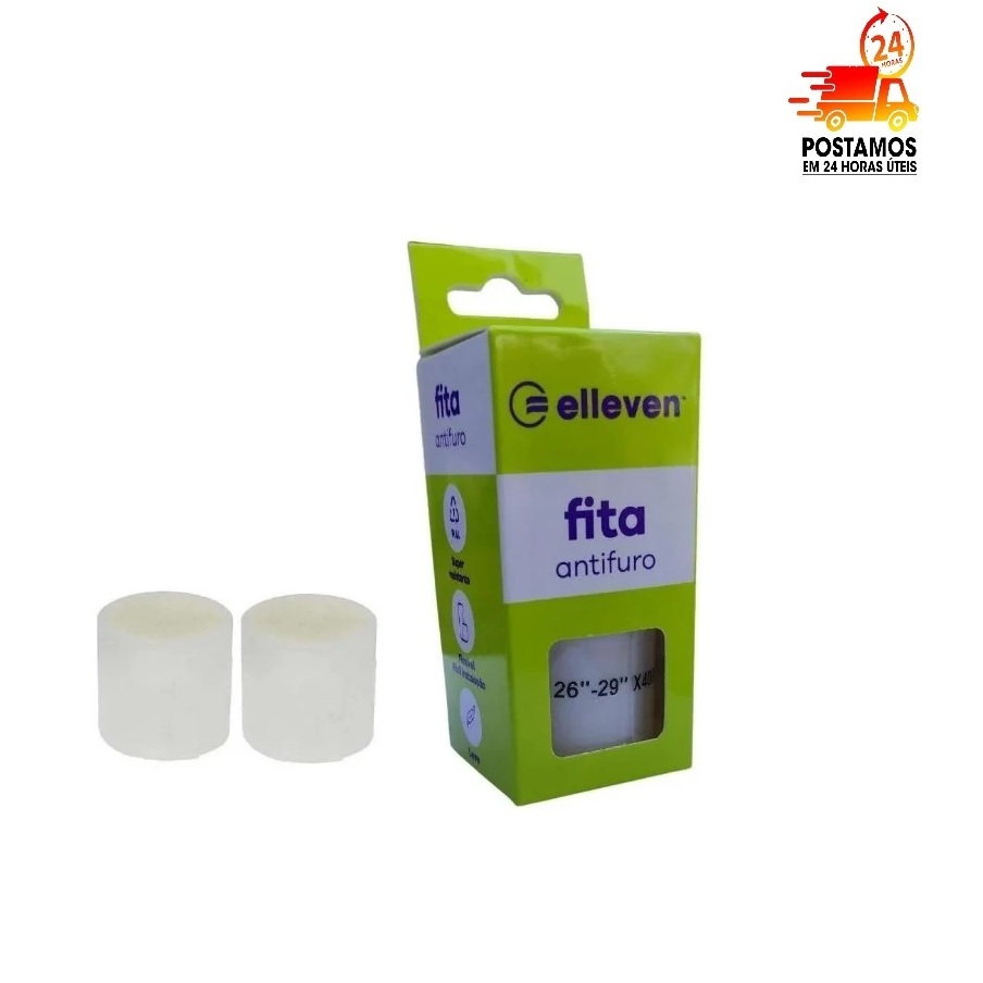 Par de Fita Anti-furo Bike Bicicleta Aro 26/29 Desconto Elleven Protetora Pneu De Bike