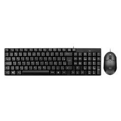 Kit Teclado e Mouse Com Fio CF50 Cabo De 120cm 1200dpi Multi (Multilaser) - TC309