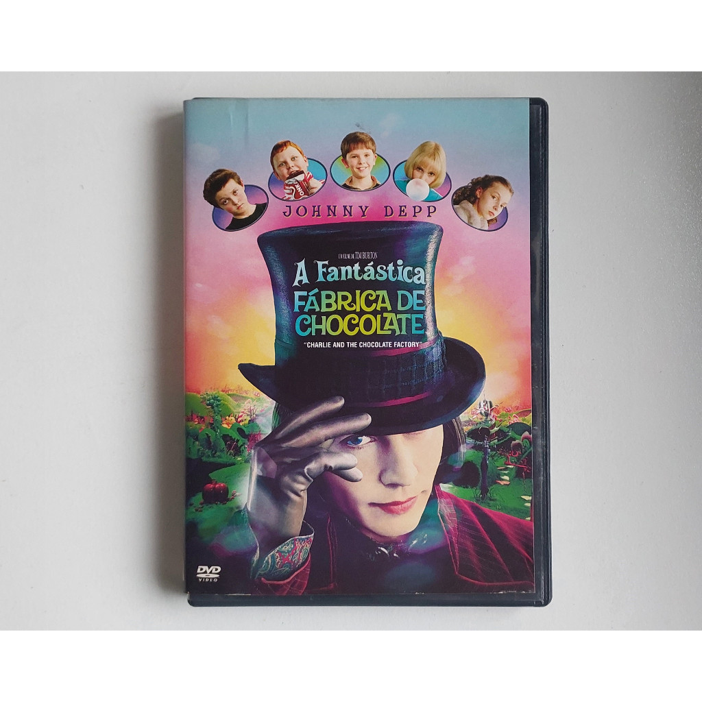 A Fantástica Fábrica De Chocolate - Johnny Depp