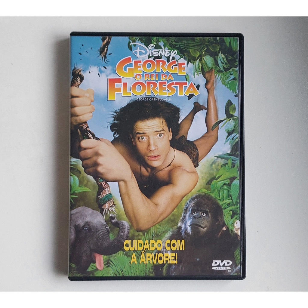 Dvd - George O Rei Da Floresta - Brendan Fraser