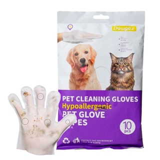 Luvas Descartáveis Umedecidas Higienização Limpeza De Pets Banho a Seco em Oferta na Shopee