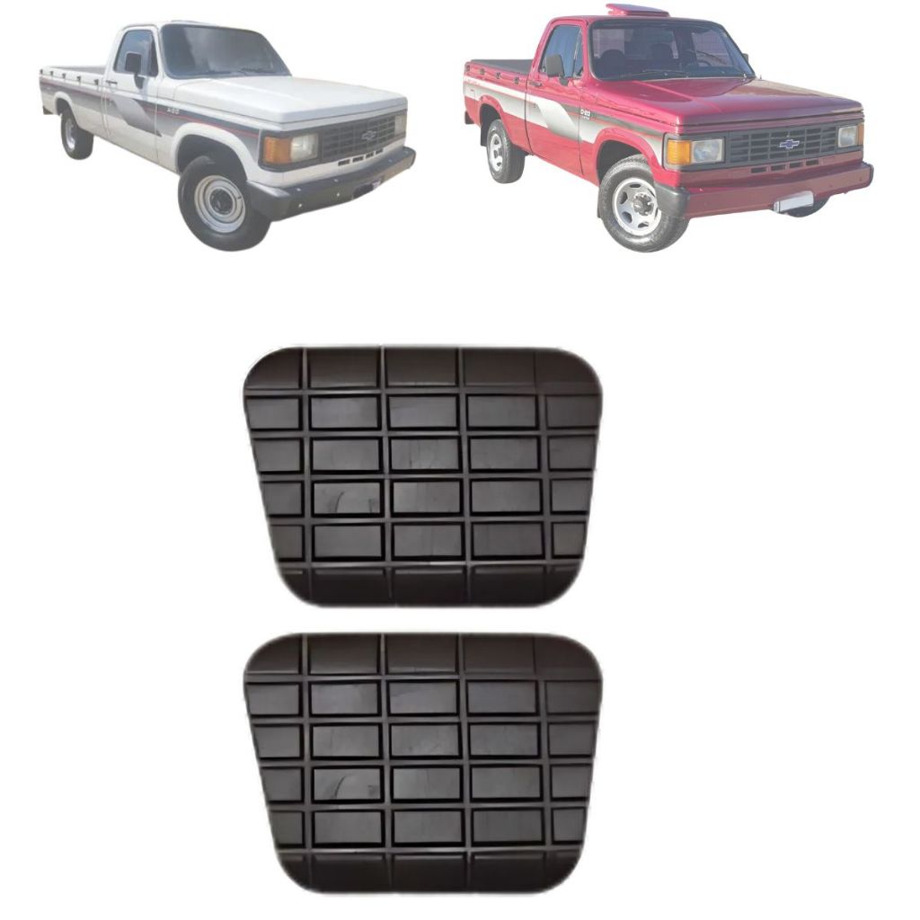 KIT CAPA PEDAL A10 A20 C10 C20 C40 D10 D20 D40 - FREIO EMBREAGEM em Oferta na Shopee