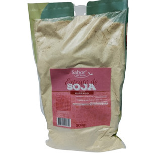 Extrato de Soja sabor Morango 500g - Sabor da Terra
