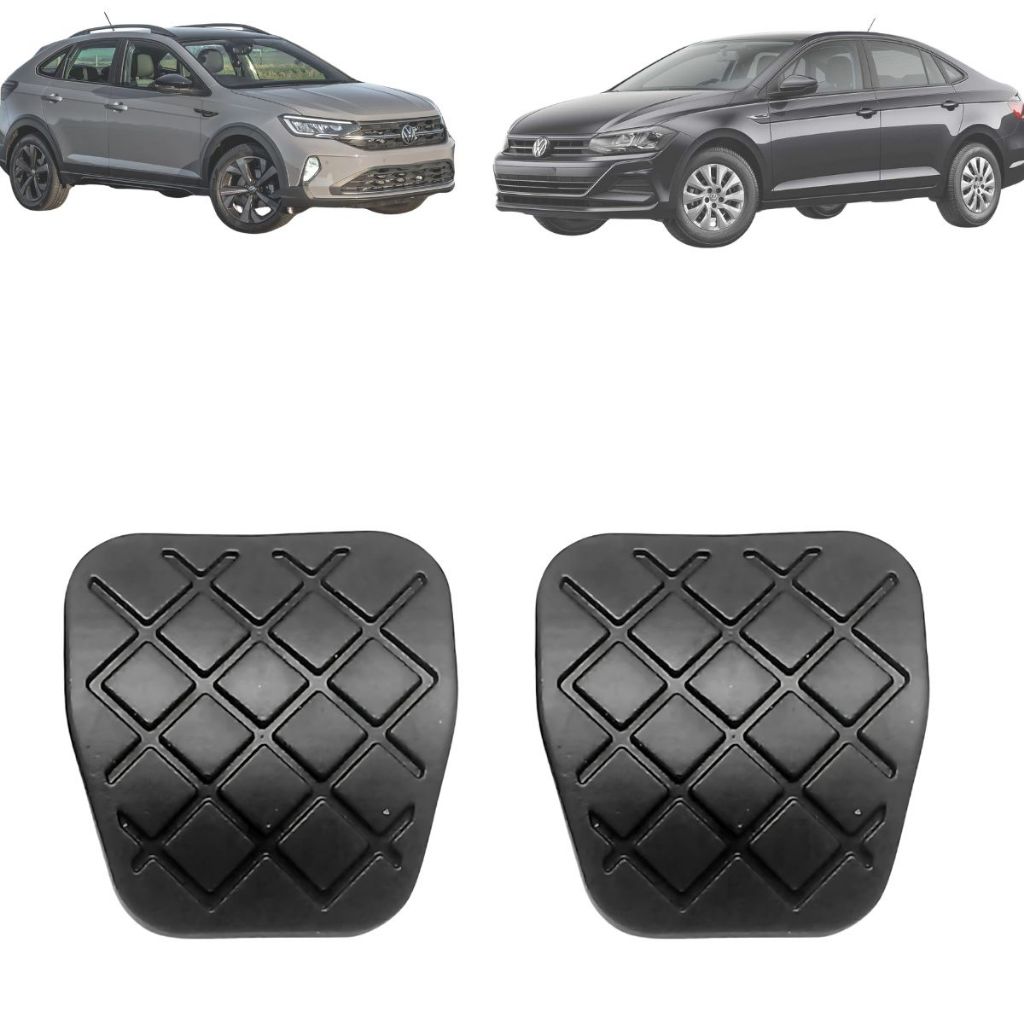 KIT CAPA PEDAL NIVUS VIRTUS JETTA 19/25 TCROSS POLO 15/19 GOLF15/19 – FREIO EMBREAGEM em Oferta na Shopee