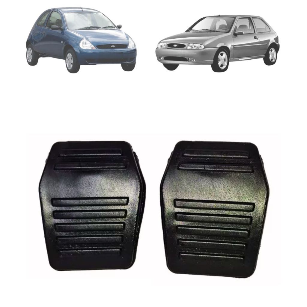 KIT CAPA PEDAL  FIESTA 95/01 KA 97/07 COURIER 97/13 - FREIO EMBREAGEM