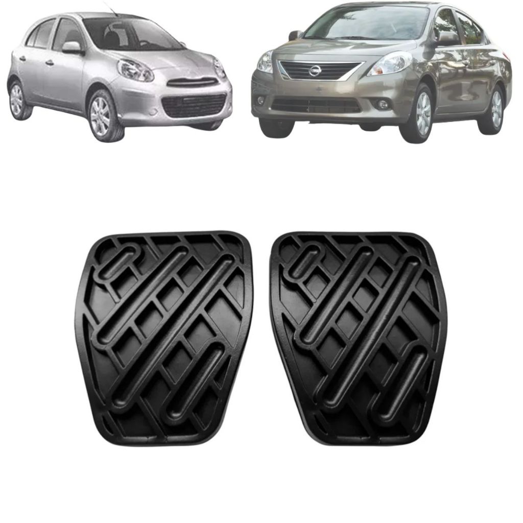 KIT CAPA PEDAL VERSA 12/16 SENTRA 12/16 MARCH 12/16 – FREIO EMBREAGEM
