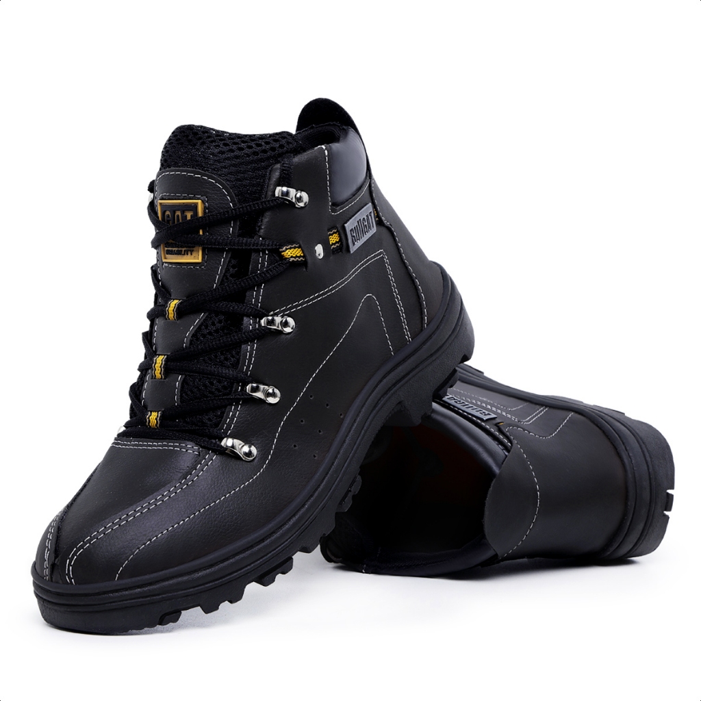 Bota Coturno Bullgat Masculina Adventure Oferta Couro
