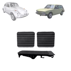 KIT CAPA PEDAL FUSCA 75/96 BRASILIA 75/81 – FREIO EMBREAGEM ACELERADOR