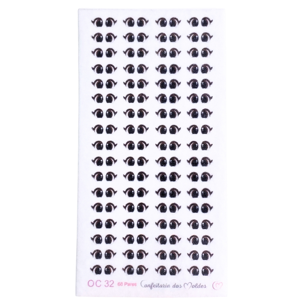 OC32 Olho Comestível Universal Básico Gatinha em Oferta na Shopee