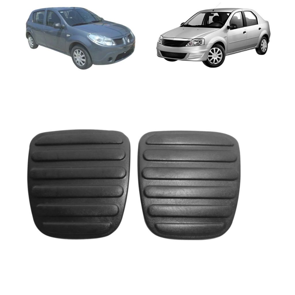 KIT CAPA PEDAL LOGAN SANDERO 07/11 – FREIO EMBREAGEM em Oferta na Shopee