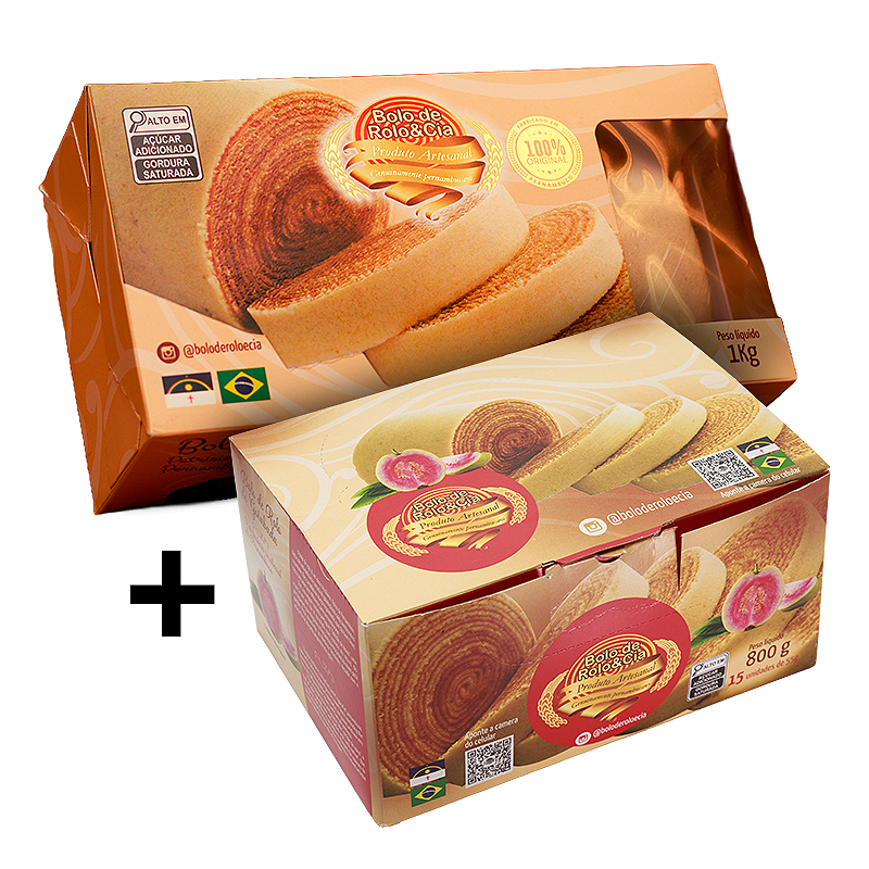 Bolo de Rolo & Cia -Casadinha Arretada em Oferta na Shopee