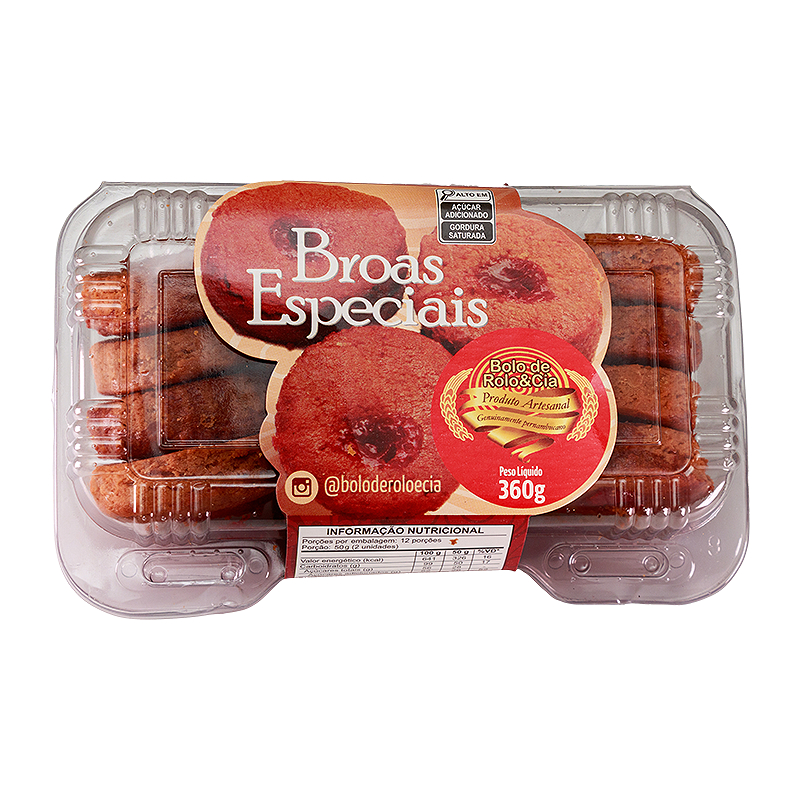 Broas Especiais de Bolo de Rolo em Oferta na Shopee