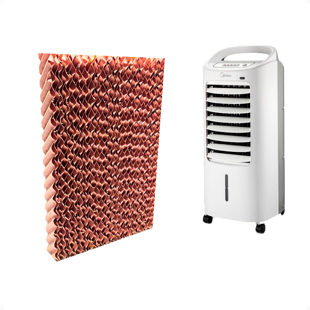 Placa Filtro Colmeia Para Climatizador Midea Amaf1 Amaf2