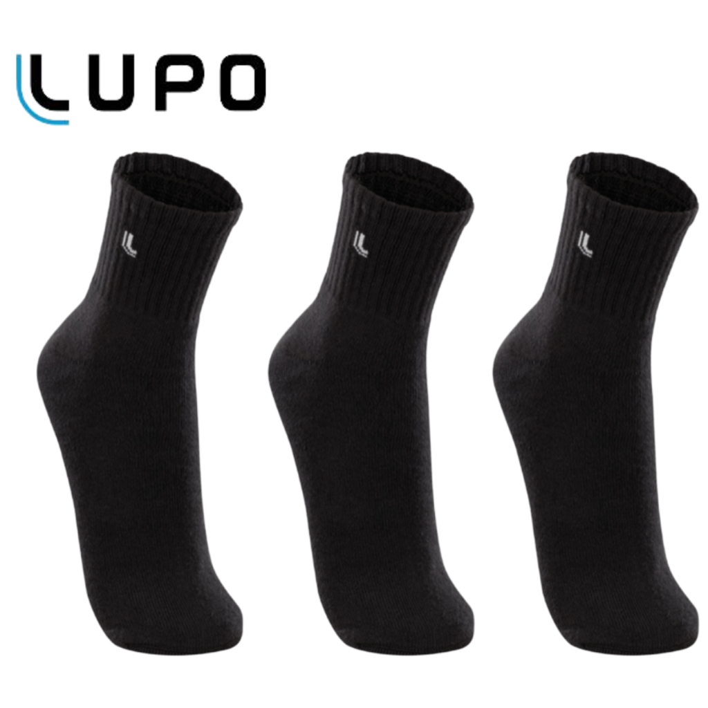 Kit com 3 Meias Lupo 3245-089